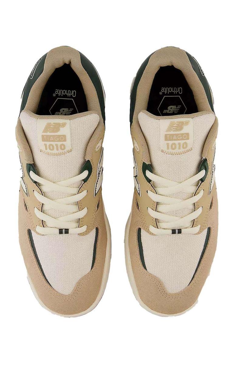 New Balance Numeric Tiago Lemos 1010 Skate Shoes - Stylish Tan and Forest Green