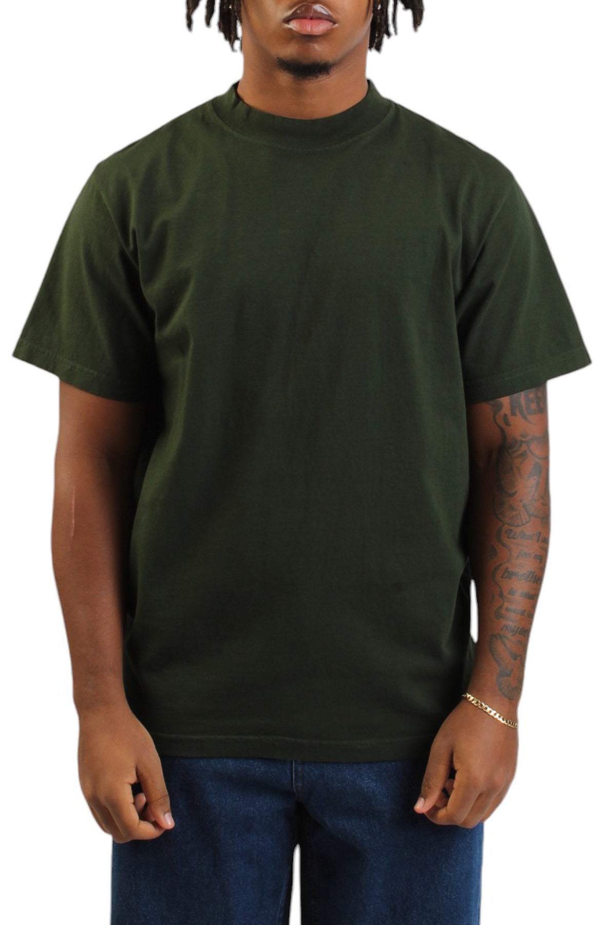 Shaka Wear 7.5 Garment Dye S/S T-shirt Moss | MLTD.com