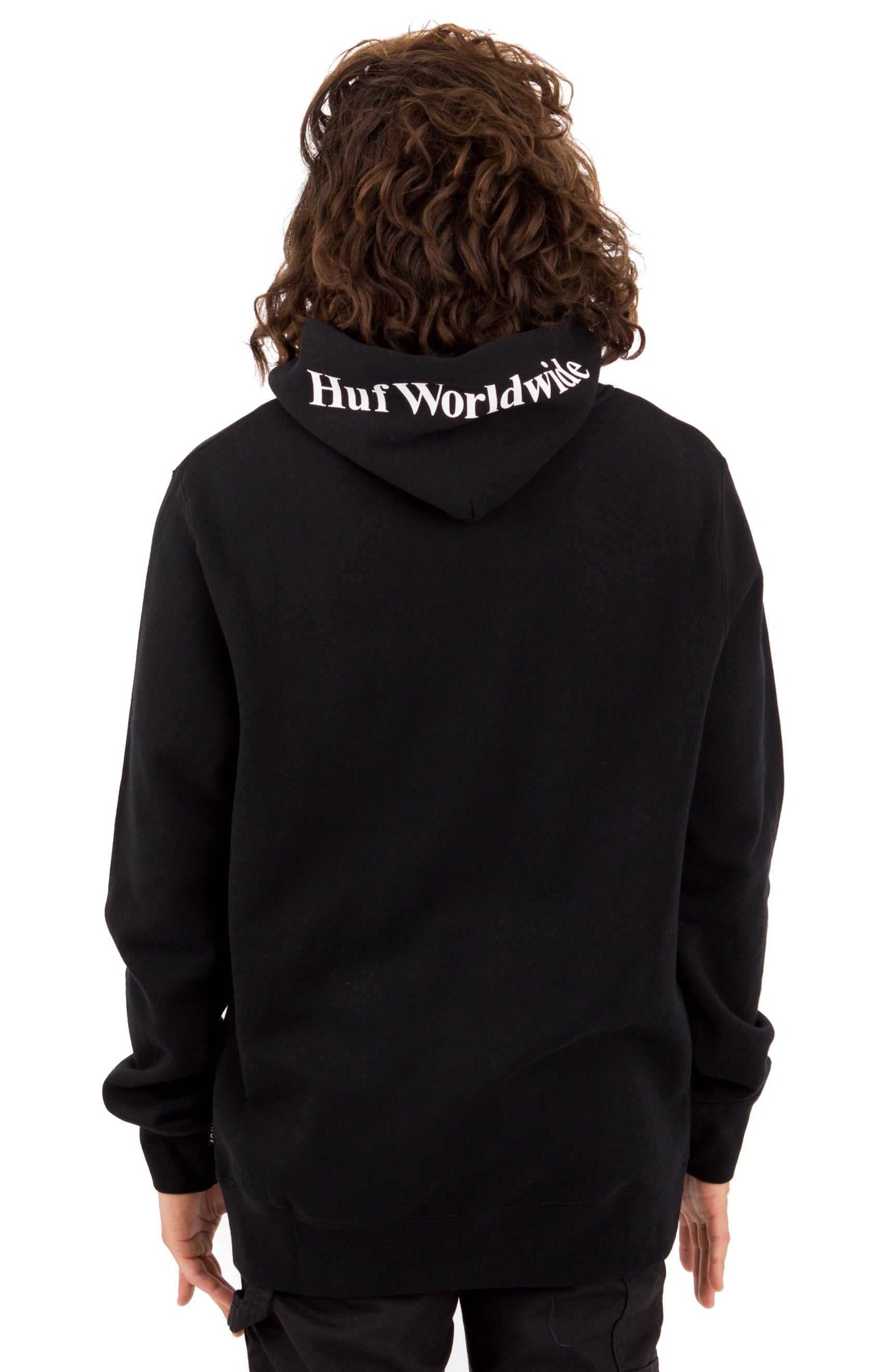 Stunning Jet Black Box Logo Hoodie
