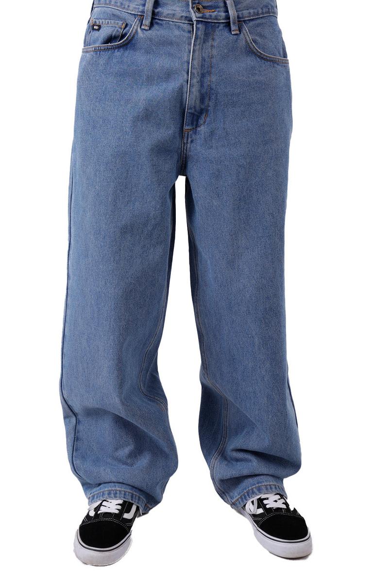 Vans Covina Stonewashed Baggy 5-Pocket Denim Trousers - A Modern Classic