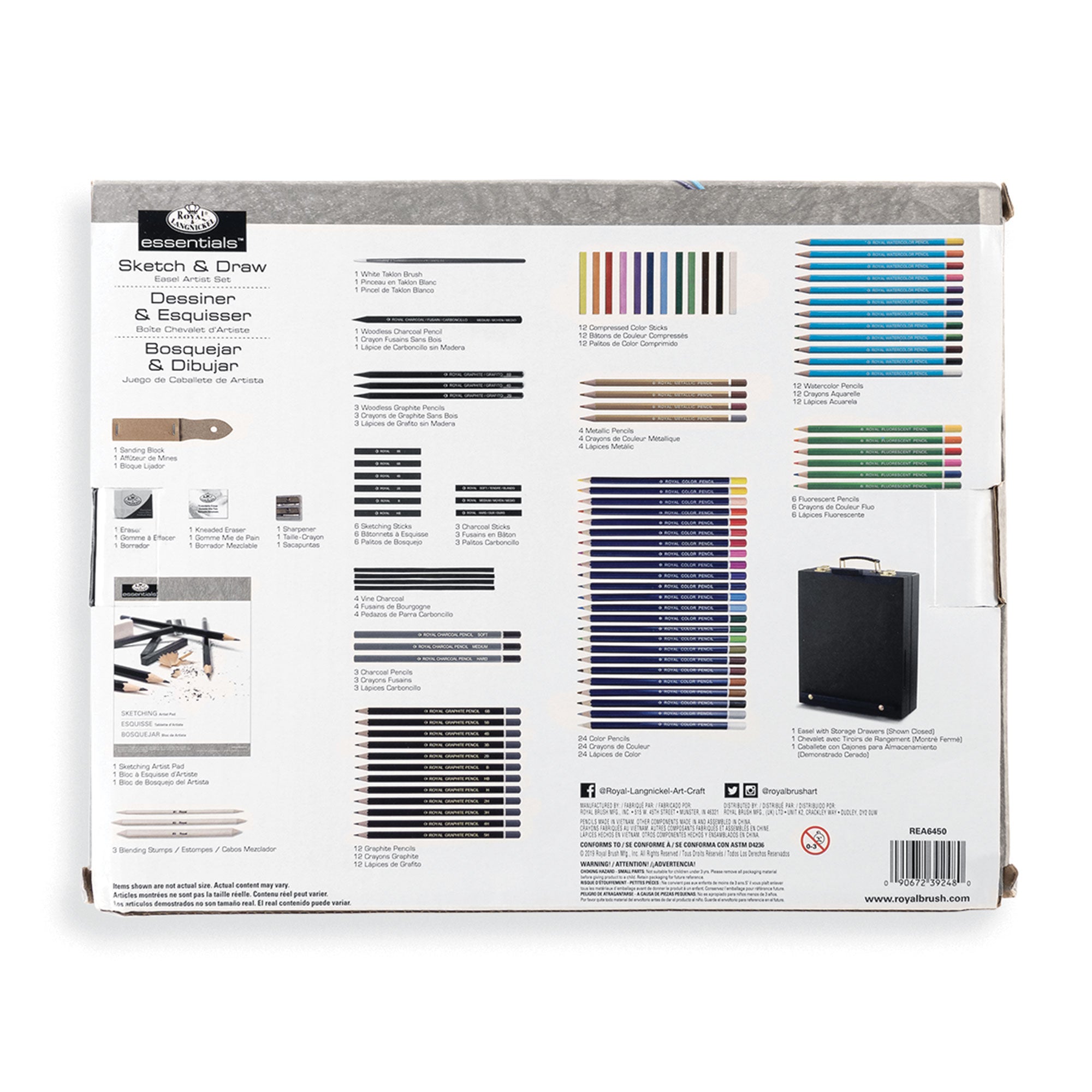 Black Series Ultimate 100-Piece Sketching and Drawing Kit