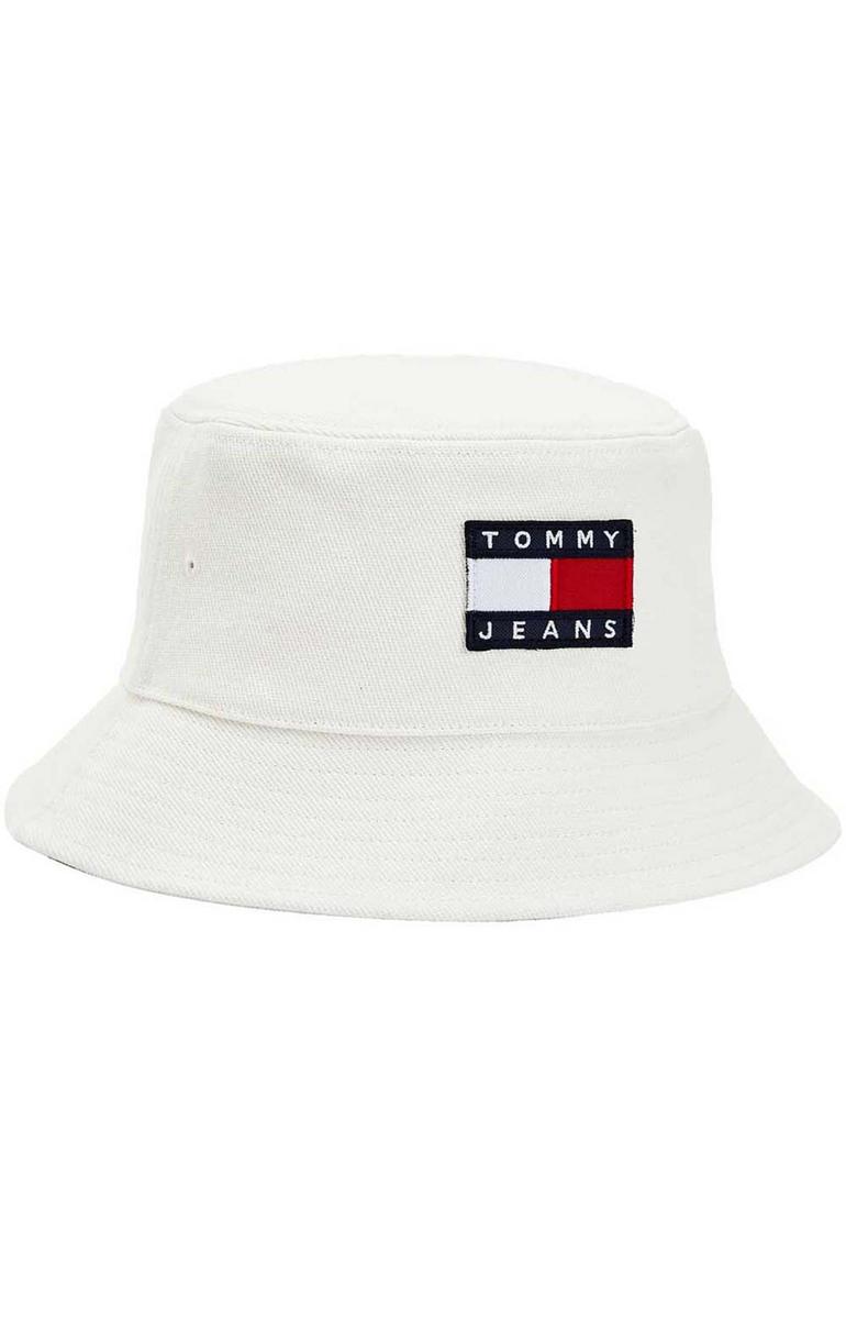 Tommy Hilfiger's Irresistible Classic White Heritage Bucket Hat
