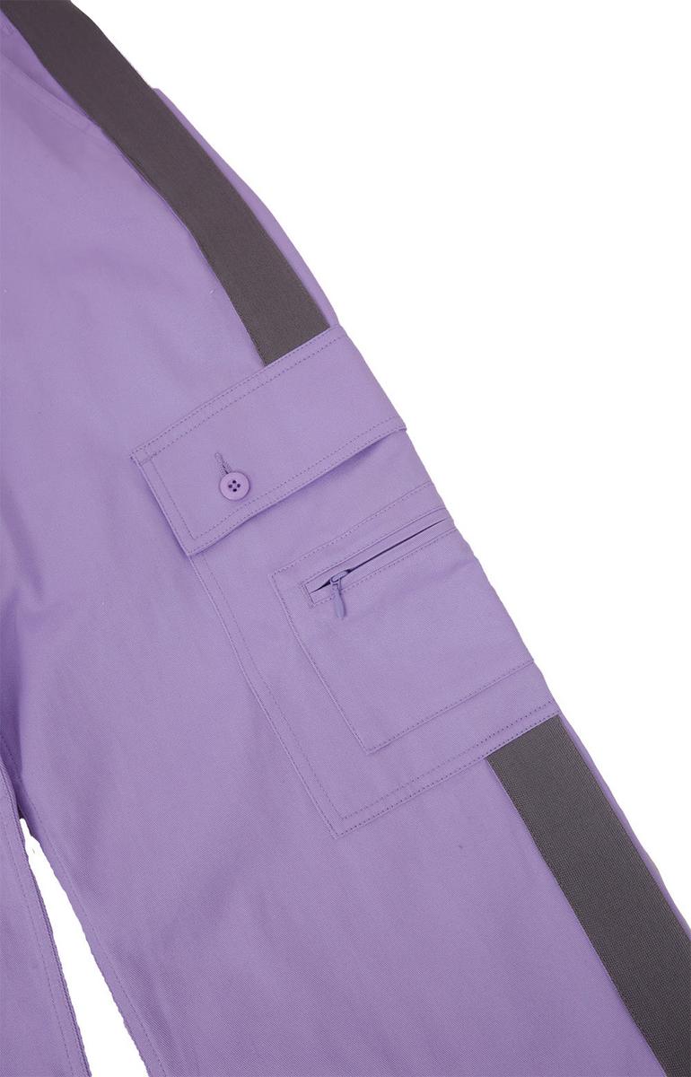Gorgeous Lilac Striped Utility Trousers