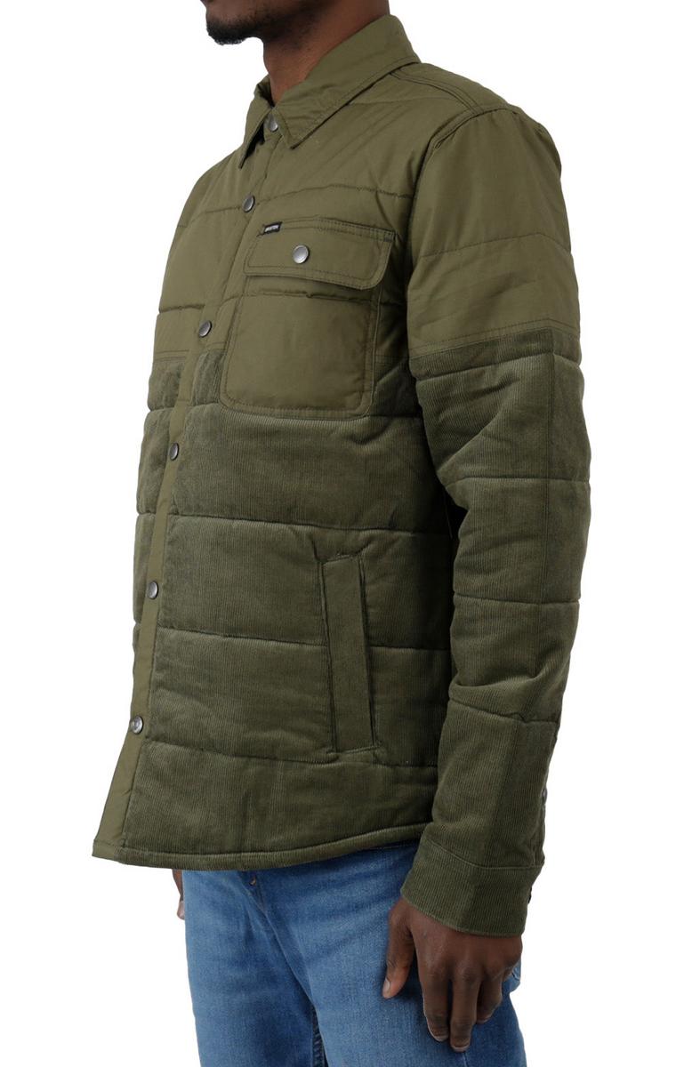 Brixton's Military Olive Cass Insulated Jacket - A Must-Have!