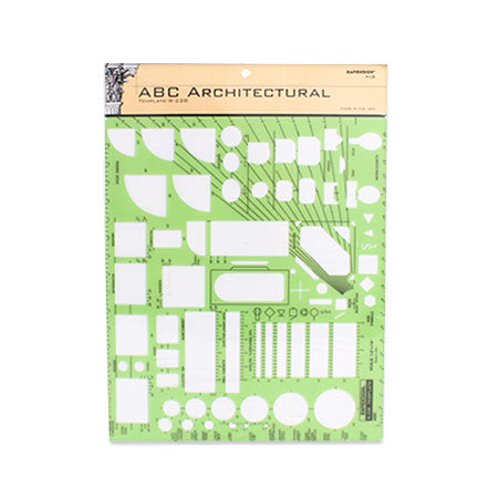 Berol RapiDesign ABC Architecture Template - 1/2 inch: Unleash Your Design Potential!