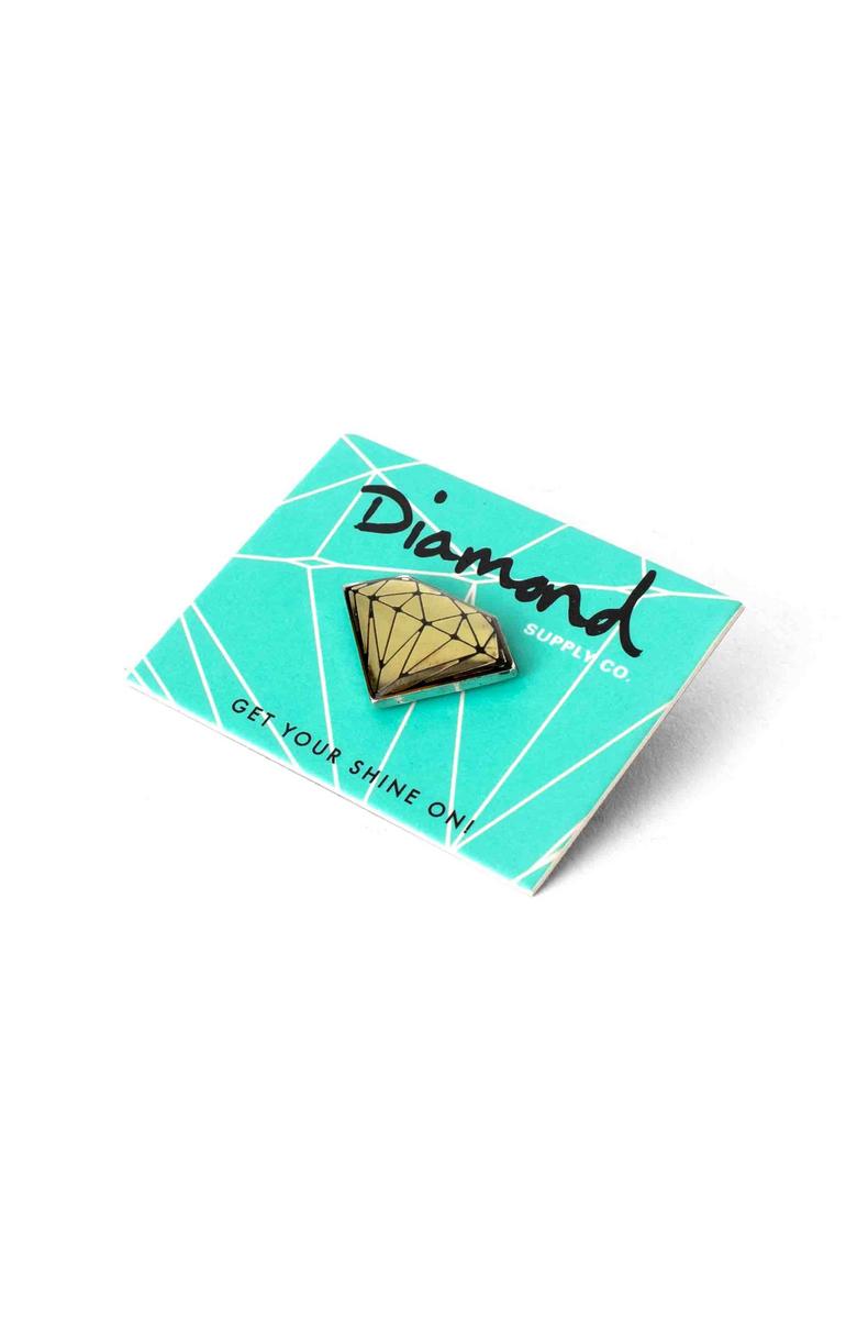 Stunning Elegant Gold and Black Diamond Lapel Pin - A Must - Have Accessory