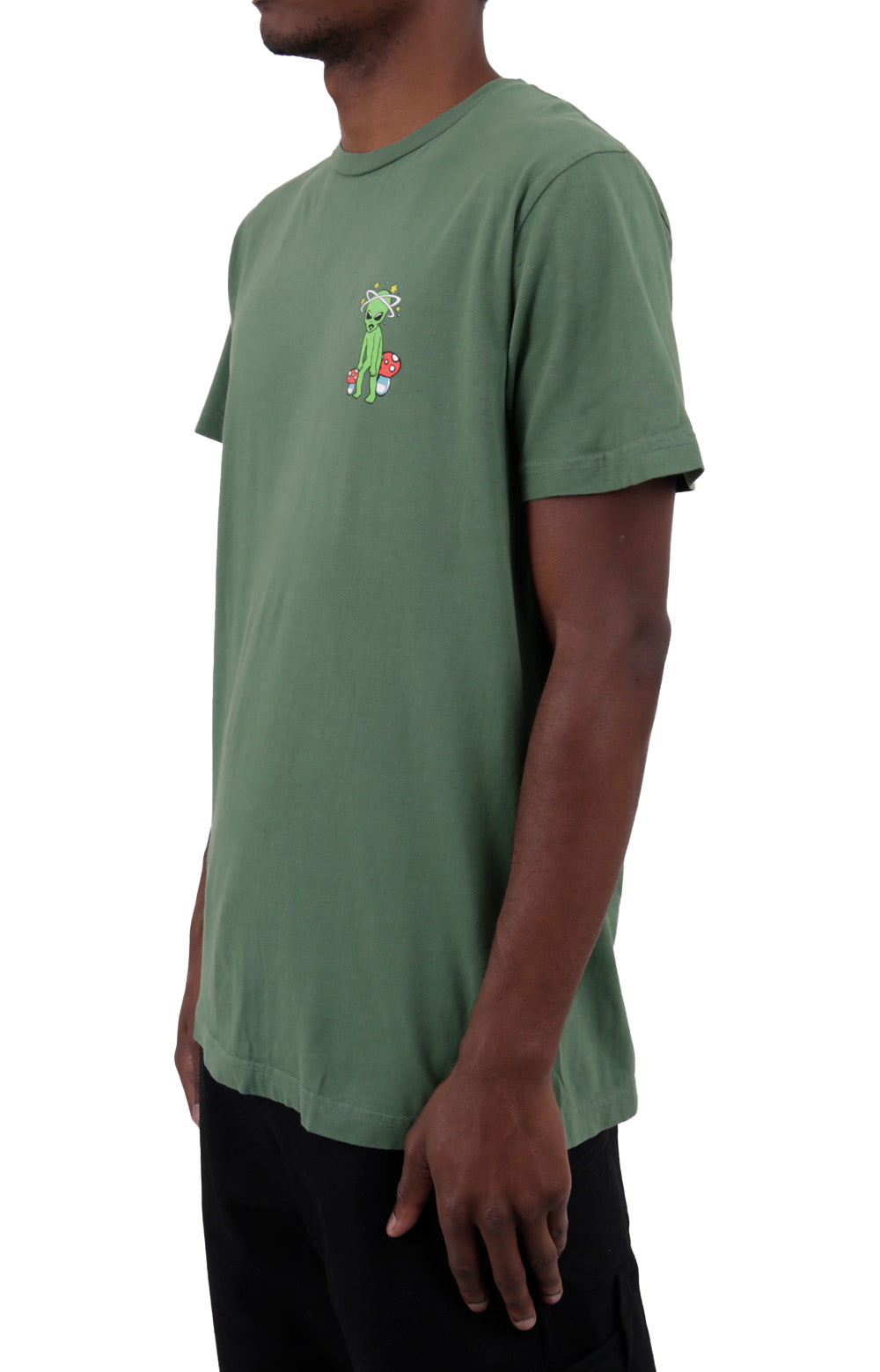 Stunning Space Gang Olive T-Shirt