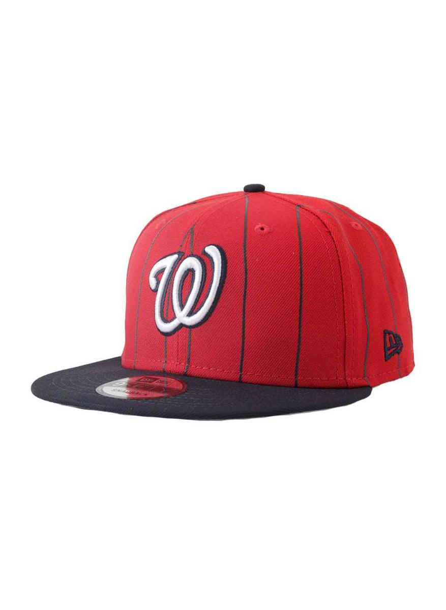 New Era Washington Nationals Retro Pinstripe Snap-Back Cap - Show Your Team Spirit!