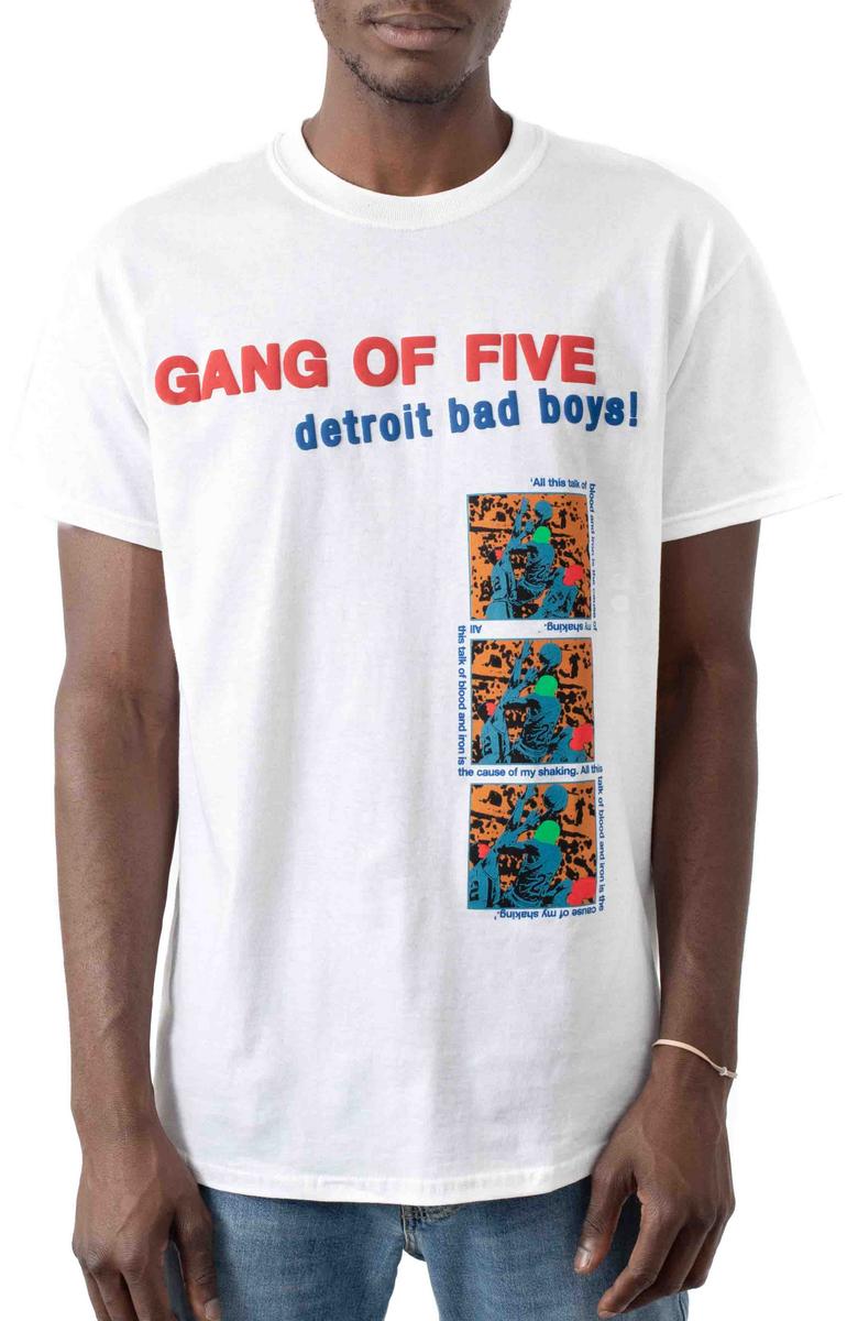 Rokit's Awesome Bad Boys Graphic Tee in White