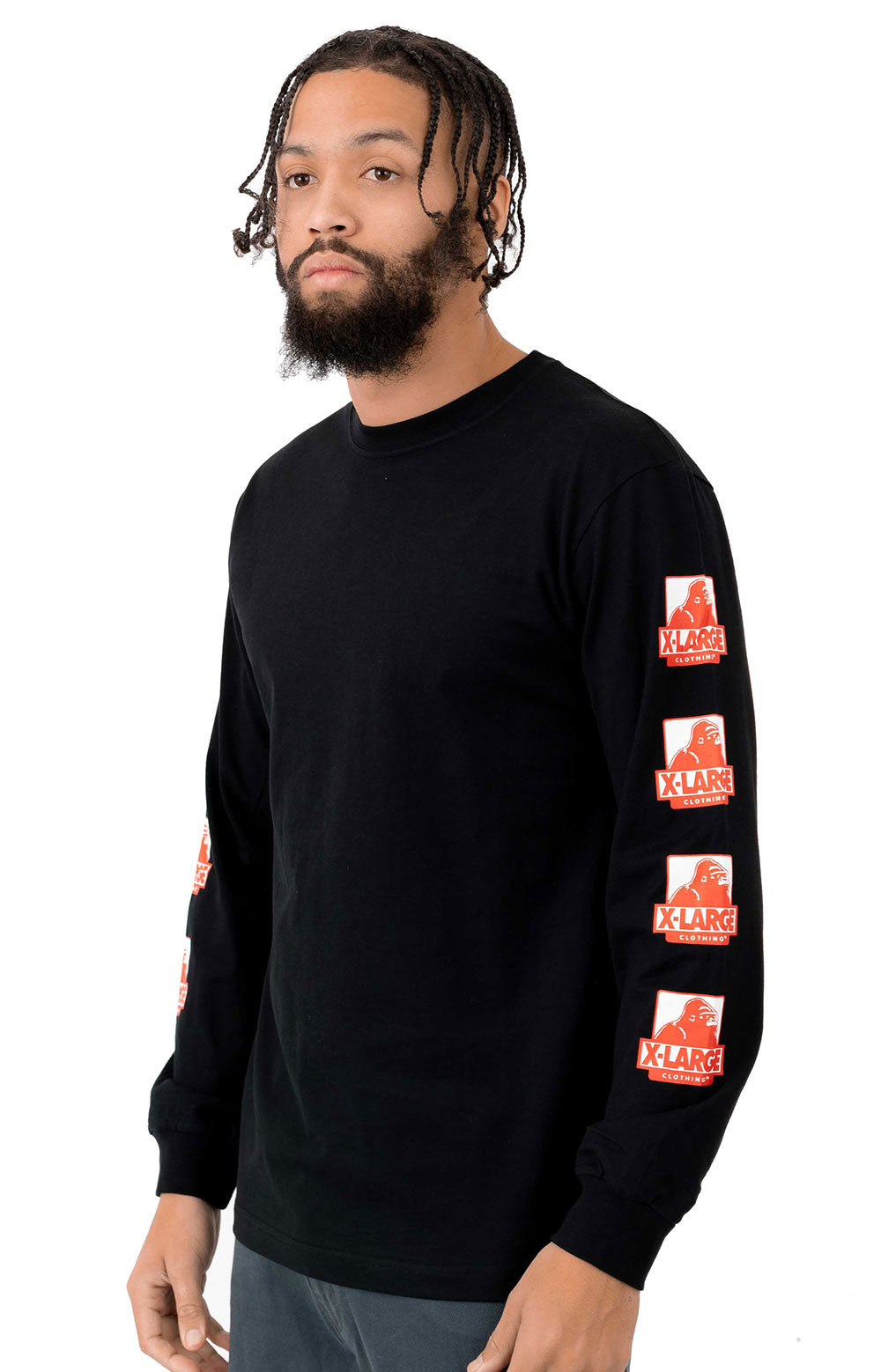 Stunning 2 Tone OG Long-Sleeve Shirt - Classic Black