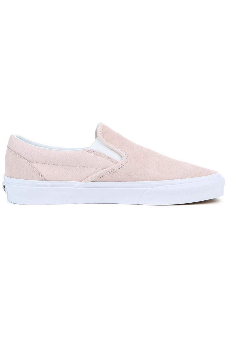 VANS (8F7OT1) Sepia Rose Classic Slip-On Suede Shoes - Irresistible Style!