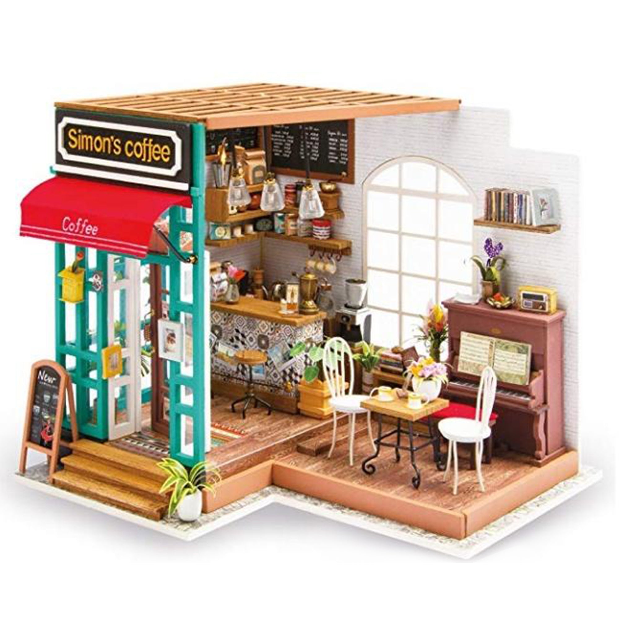 DIY Mini Simon's Coffee Shop House - Unleash Your Creativity!