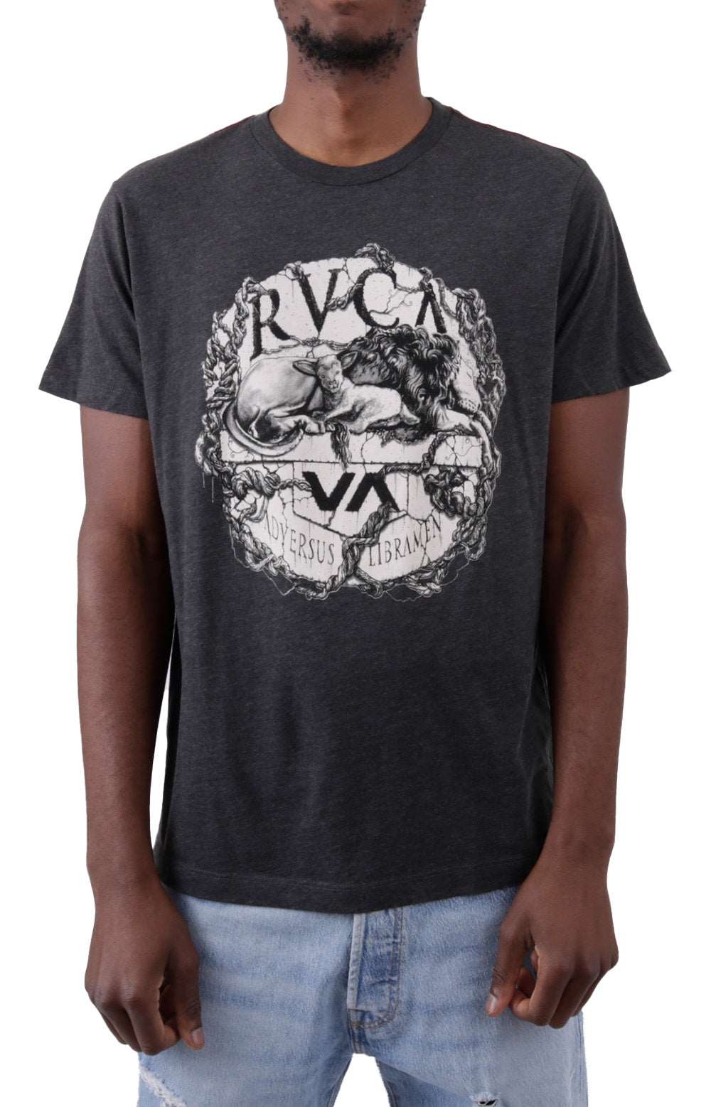 RVCA's Stunning Lion 'N' Lamb Graphic Tee