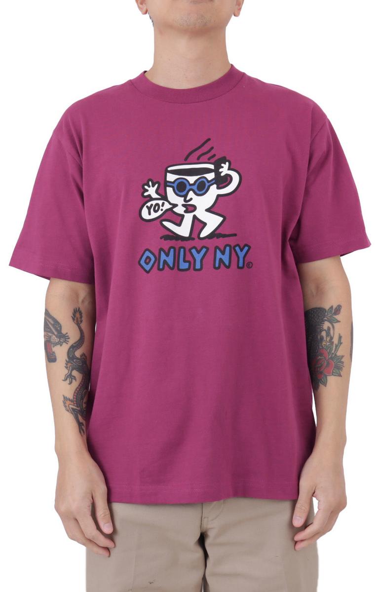 Yo! Coffee Tee - Stunning Vibrant Magenta
