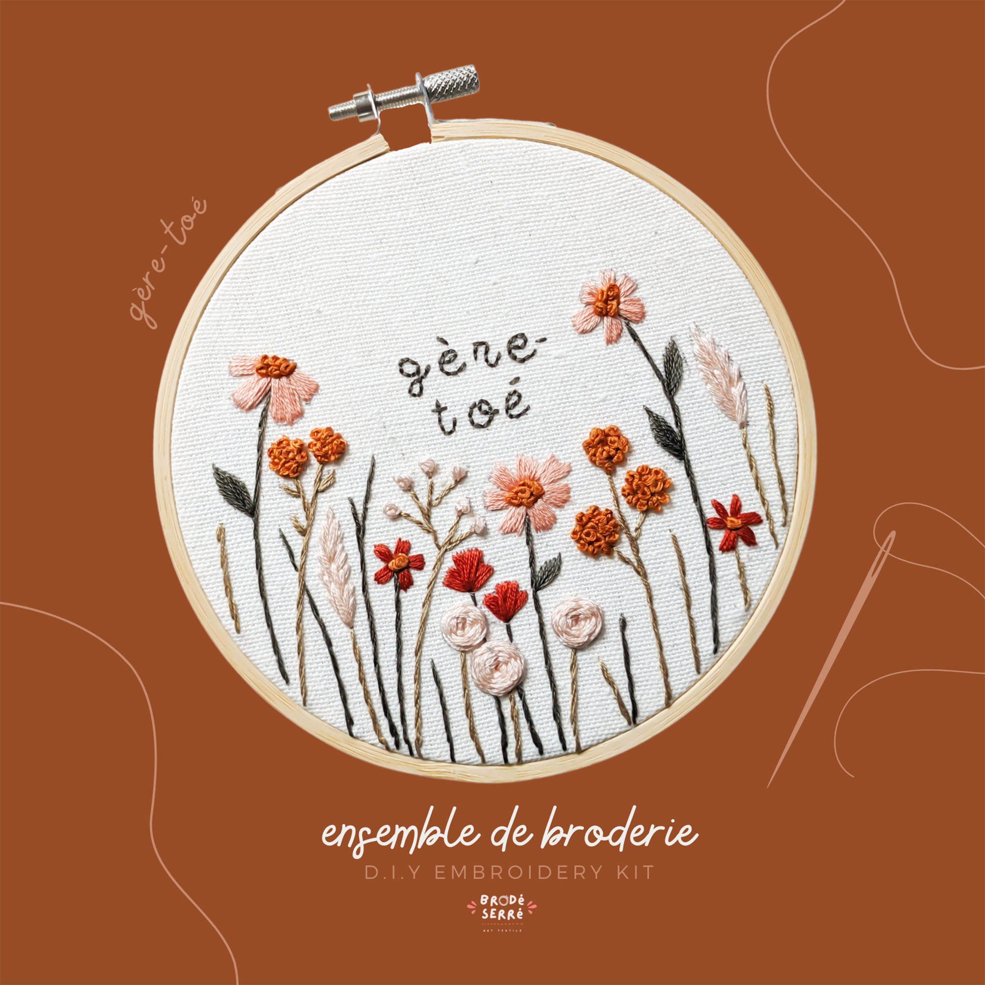 DIY Embroidery Kit - Gré-toé
