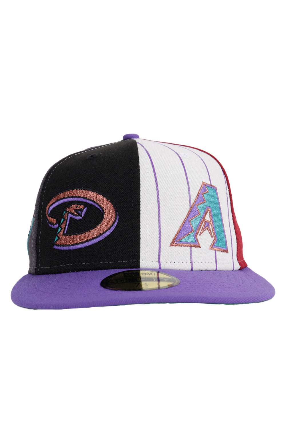 Get Your Hands on the Stunning Arizona Diamondbacks New Era 59FIFTY Logo Pinwheel Fitted Cap!
