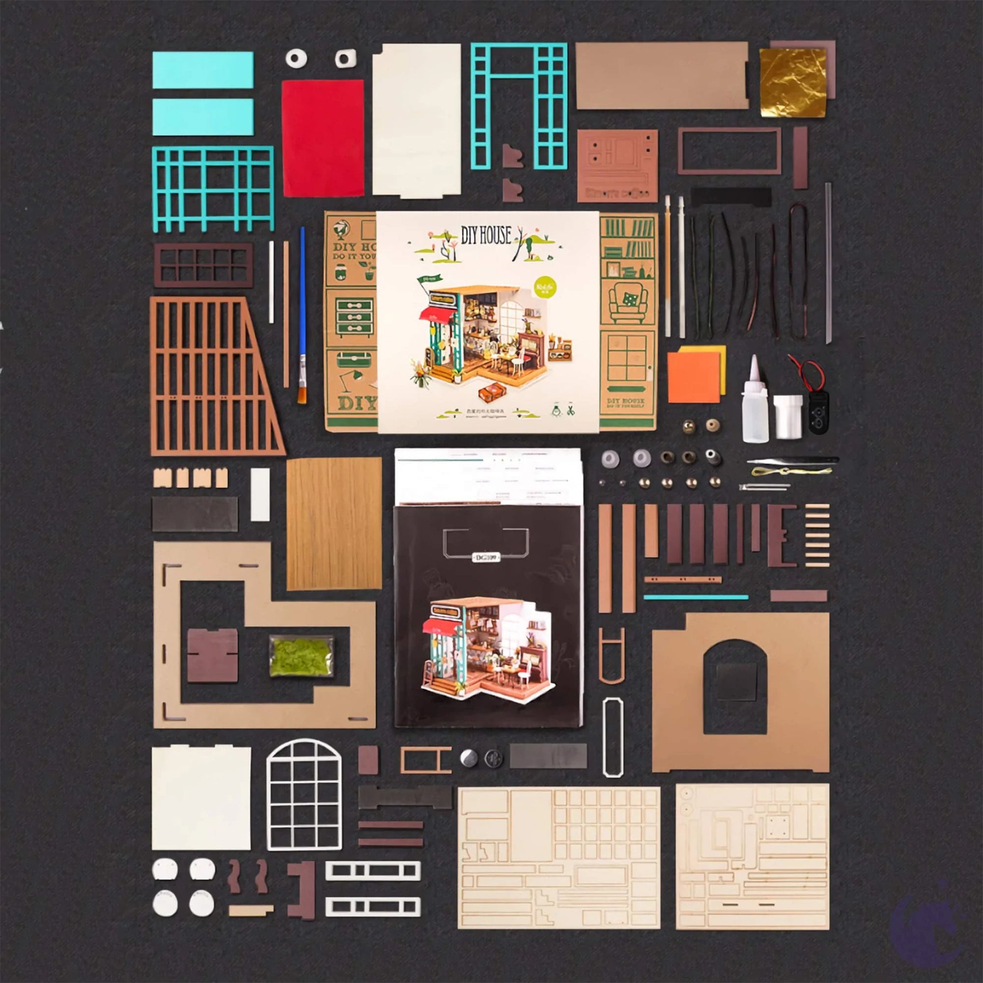 DIY Mini Simon's Coffee Shop House - Unleash Your Creativity!