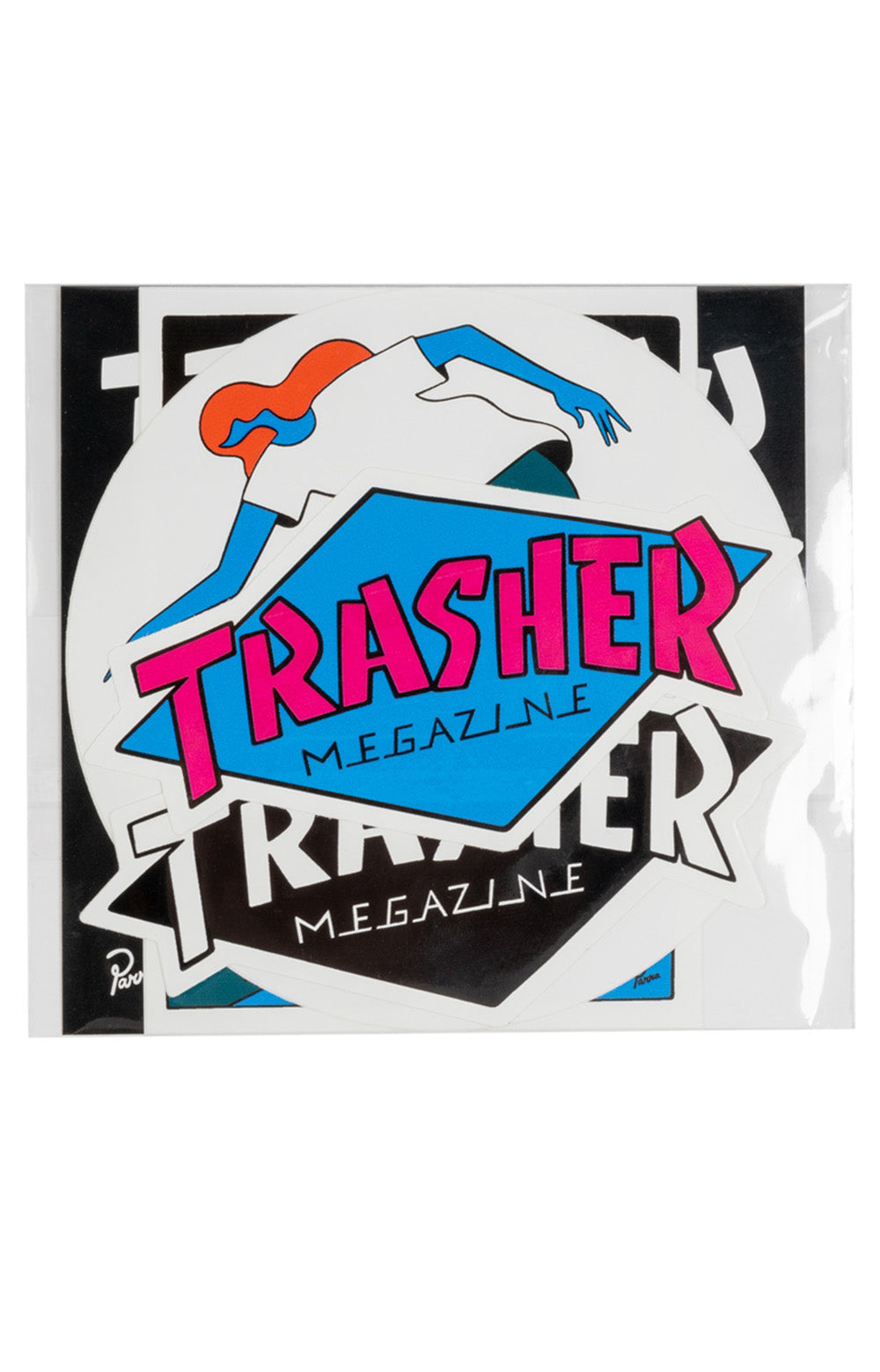 Thrasher's Awesome 4-Pack Sticker Collection
