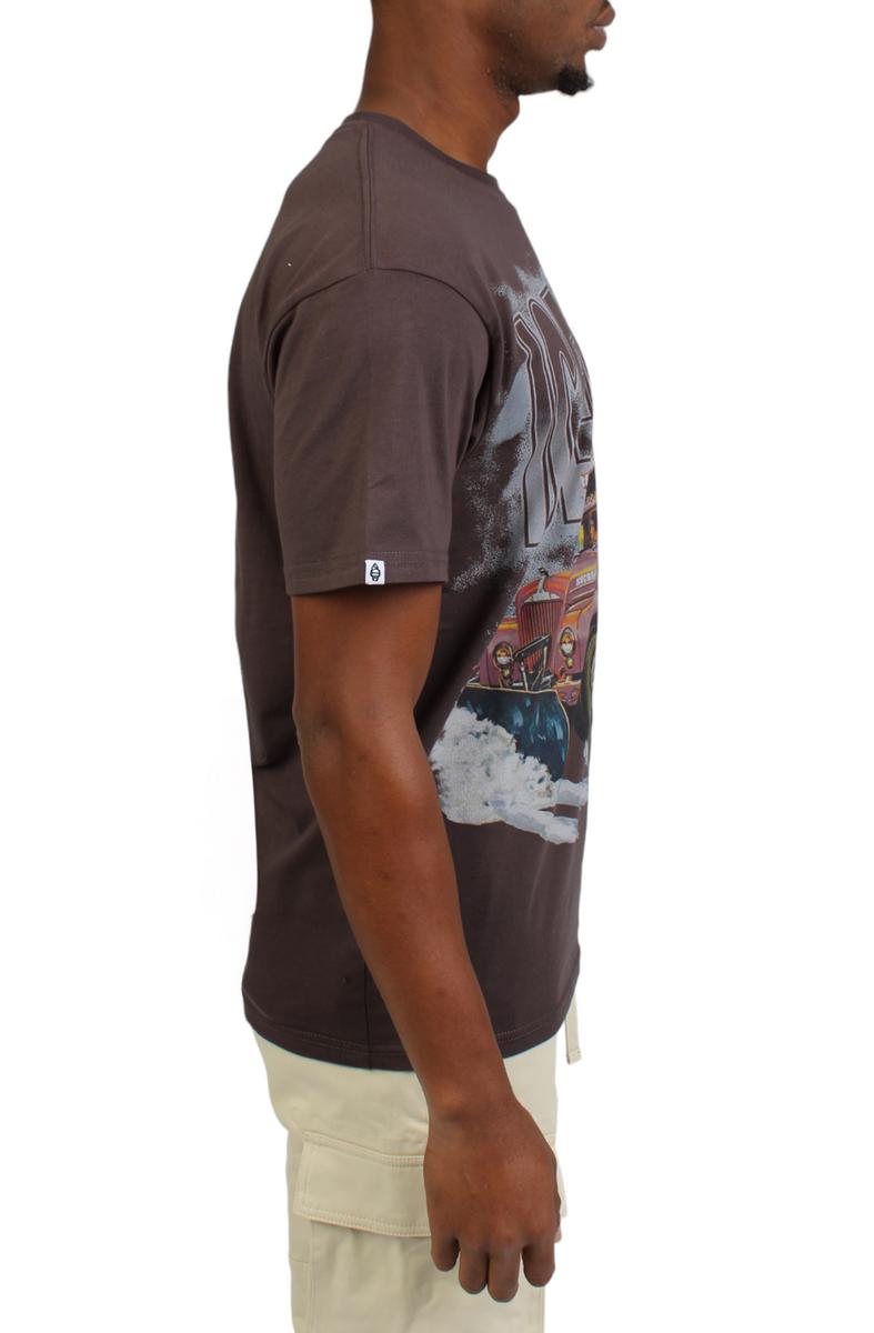 Cool White Lines Ice Cream Logo T-Shirt