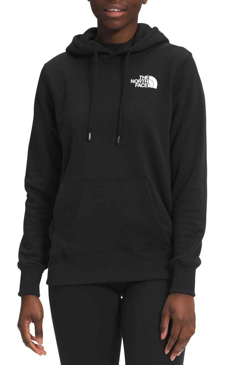The North Face Box NSE Women's Pullover Hoodie - Stunning TNF Black/TNF White