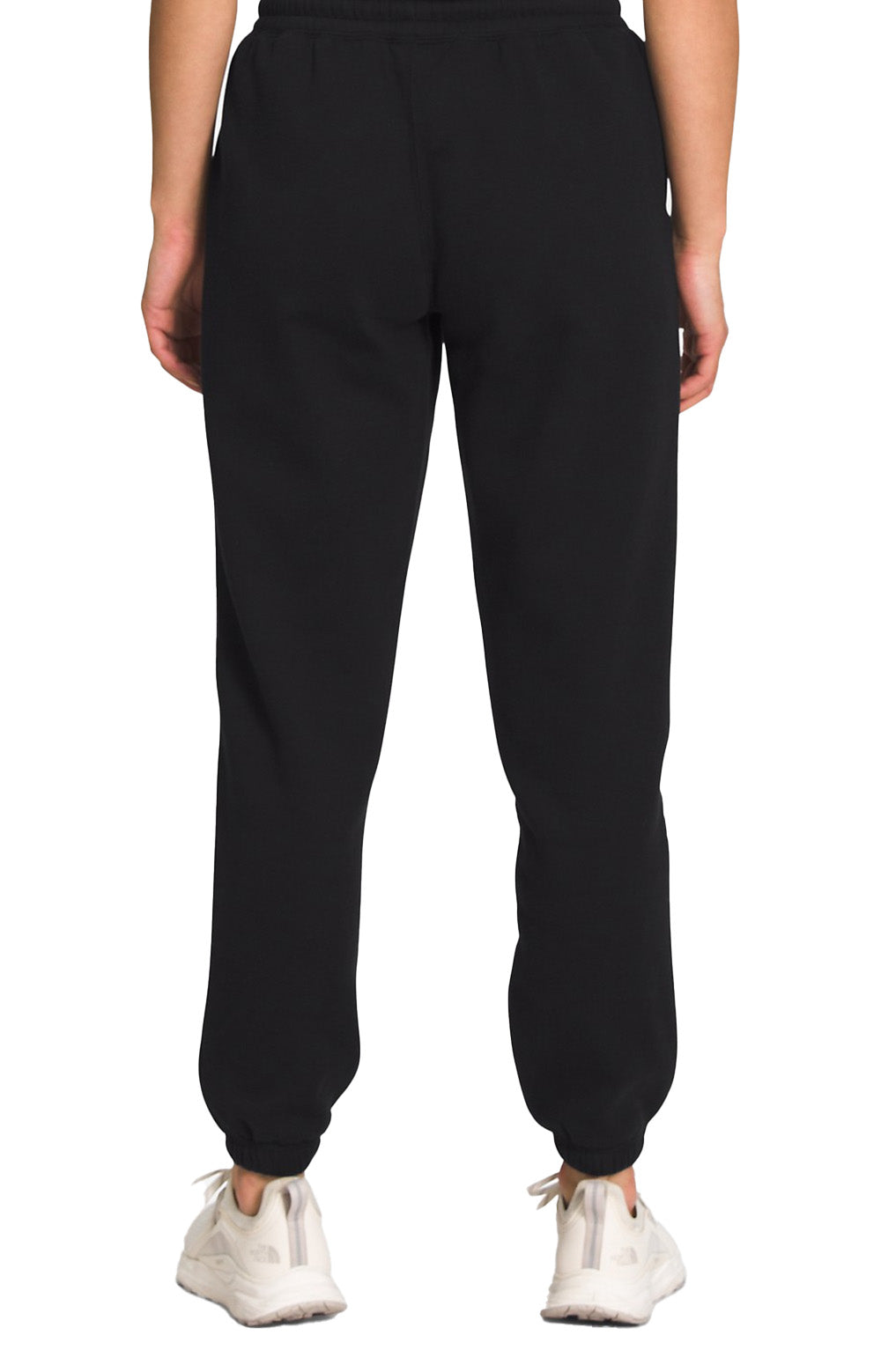 The North Face Women's Half Dome Fleece Sweatpant in TNF Black/TNF White