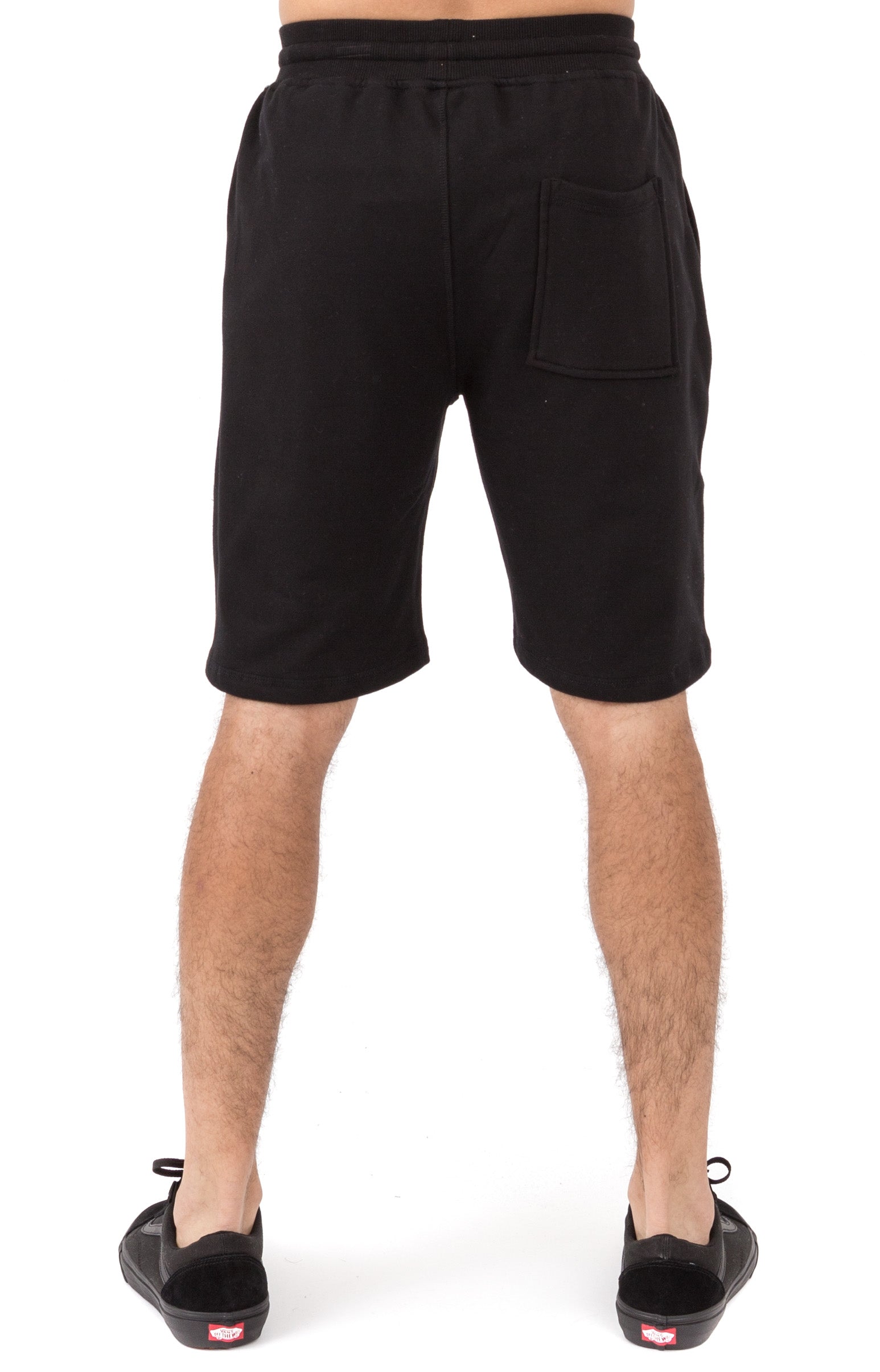 Stylish Core Sweatshort - Black