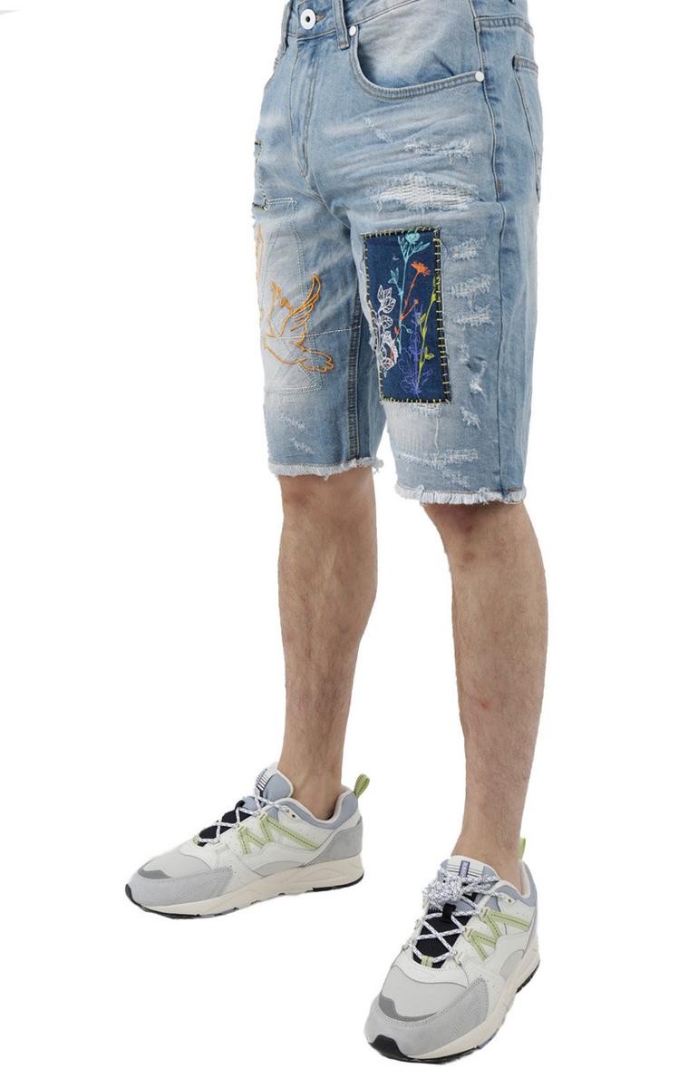 Gorgeous Rosewood Denim Shorts - Light Stone Wash