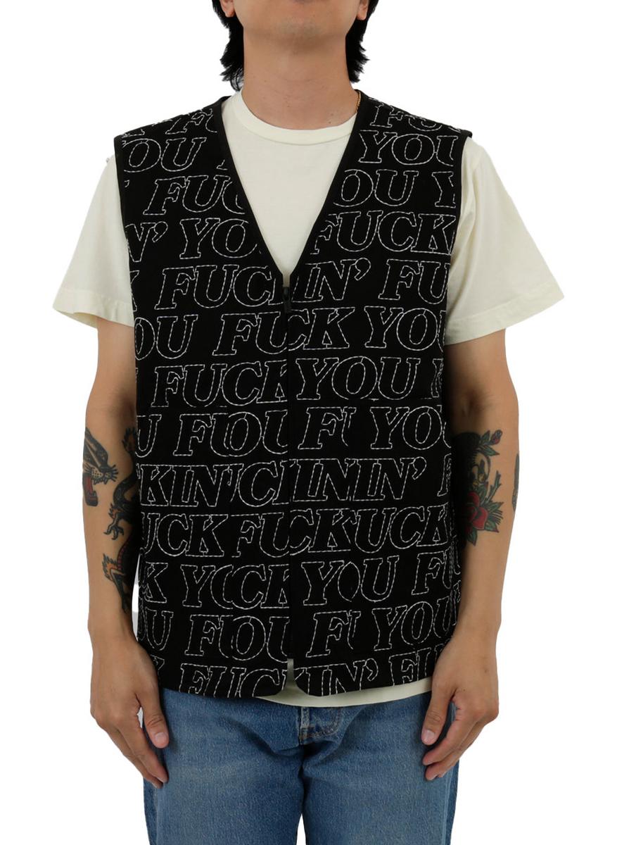 RIPNDIP Quilted Chainstitch Vest