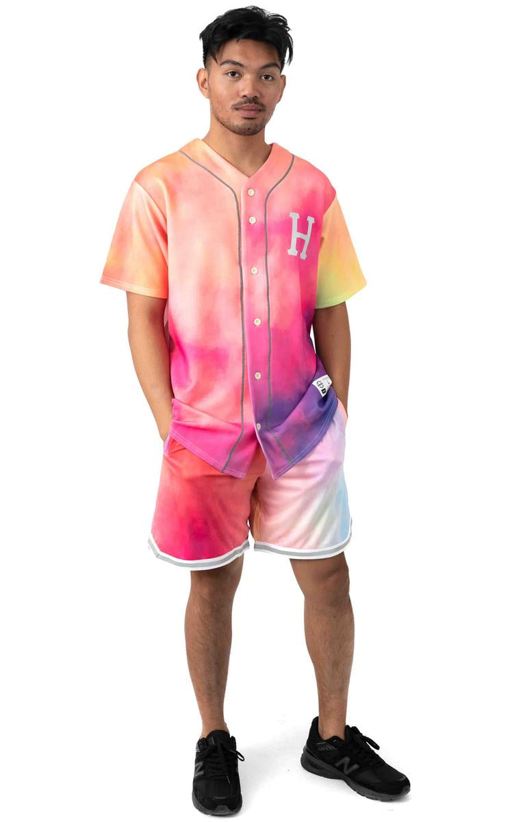 Stunning Coral Pink Classic H Reflex Baseball Jersey - Grab Yours Now!