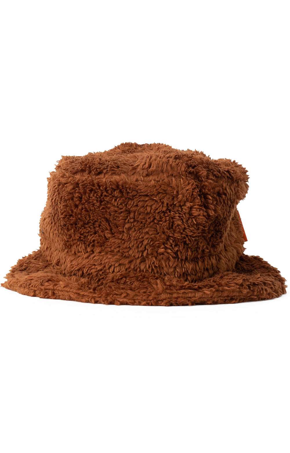 Stylish Brown High Pile Bucket Hat - Must-Have!