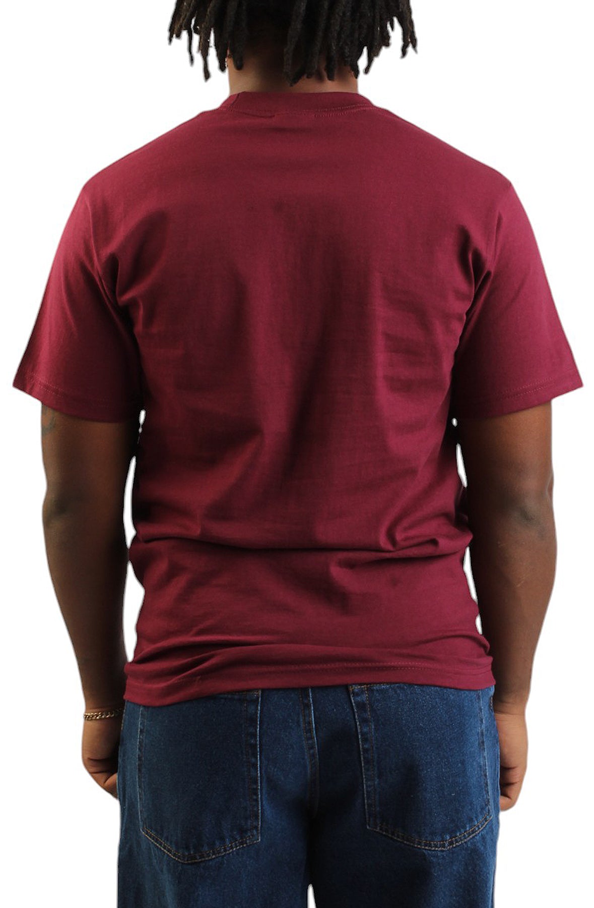 ShakaWear 7.5oz Max Heavyweight S/S Burgundy T-Shirt - Limited Edition!