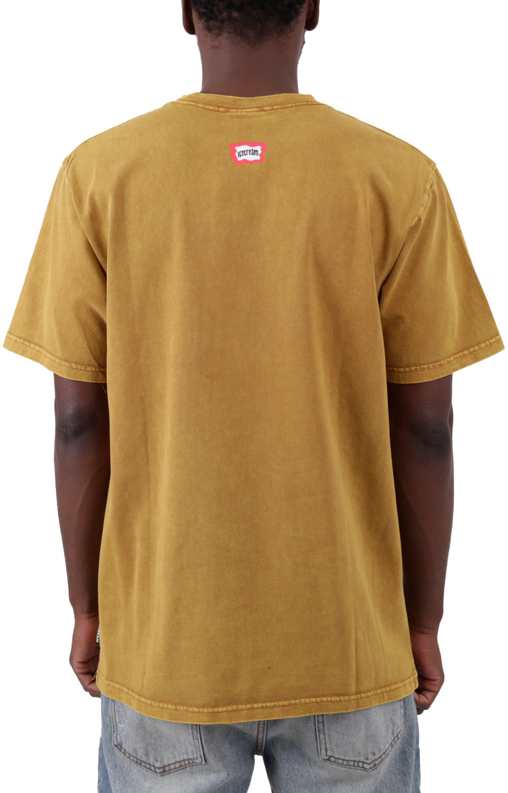 Enchanting Unicorn Short Sleeve Knit Tee in Buckthorn