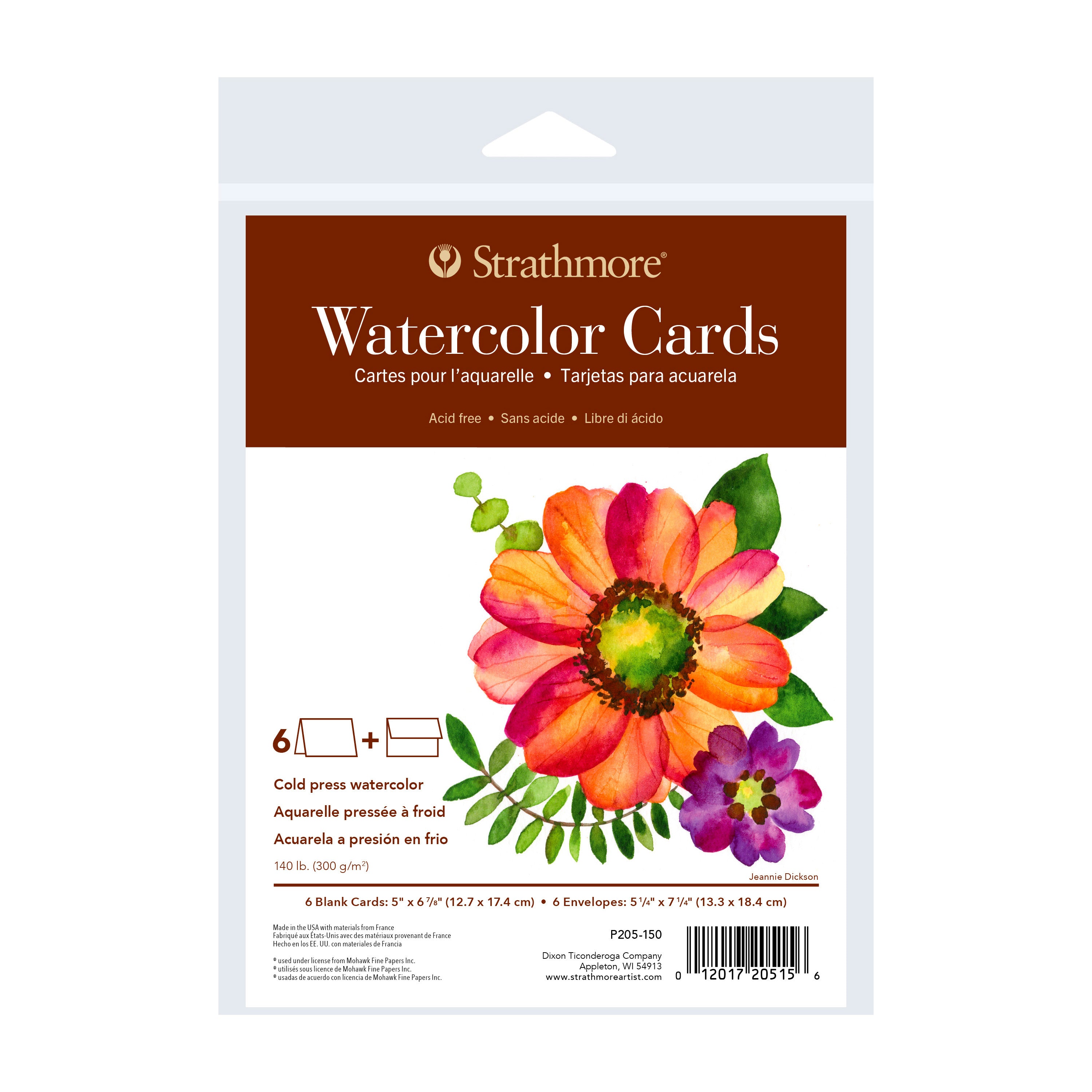 Exquisite Blank Watercolour Card Packs