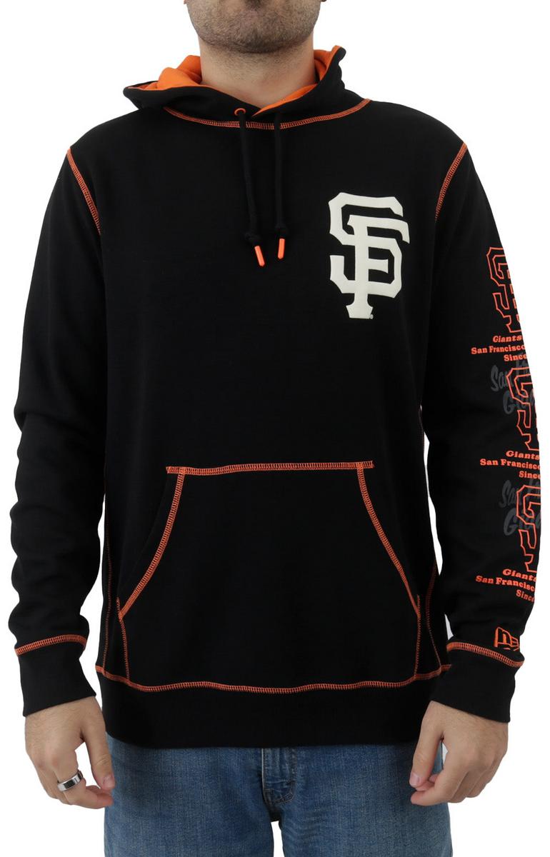 SF Giants Iconic Split Logo Classic Pullover Hoodie - Show Your Team Pride!
