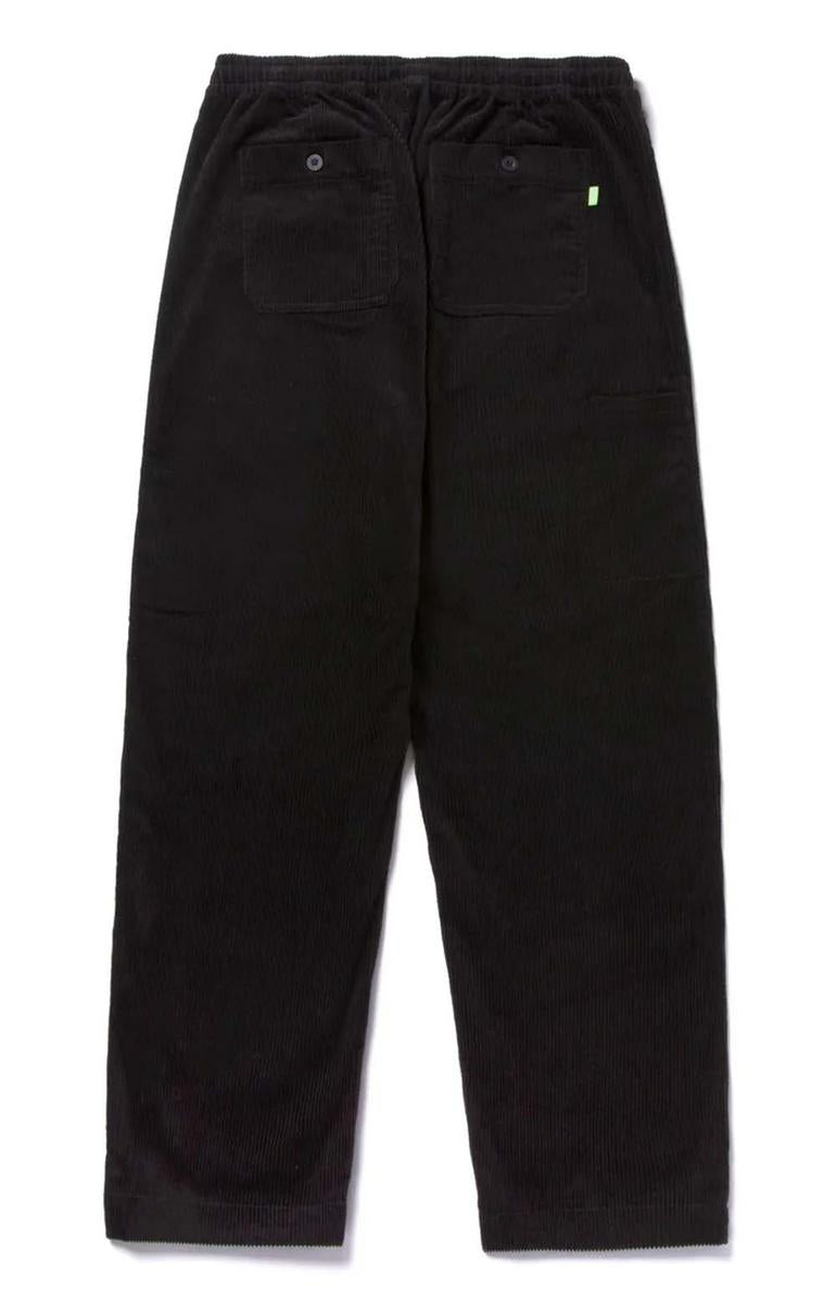 Stylish Black Corduroy Women's Leisure Pants