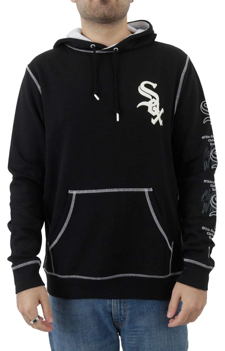 Chicago White Sox Stylish Split Design Pullover Hoodie - Show Your Team Spirit!