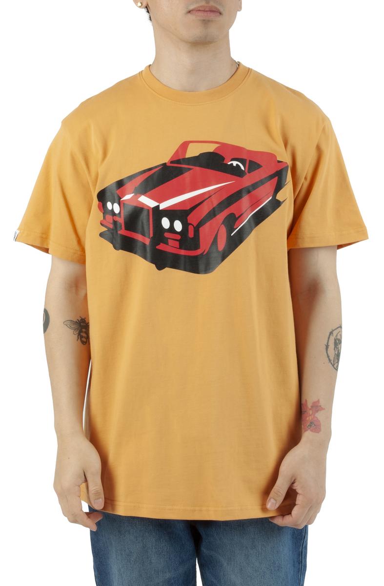 Billionaire Boys Club Paint Job Mustard Yellow Short Sleeve Tee