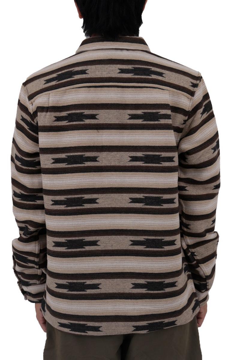 Get Cozy! RVCA Men's Khaki Long Sleeve Flannel Button-Up Shirt