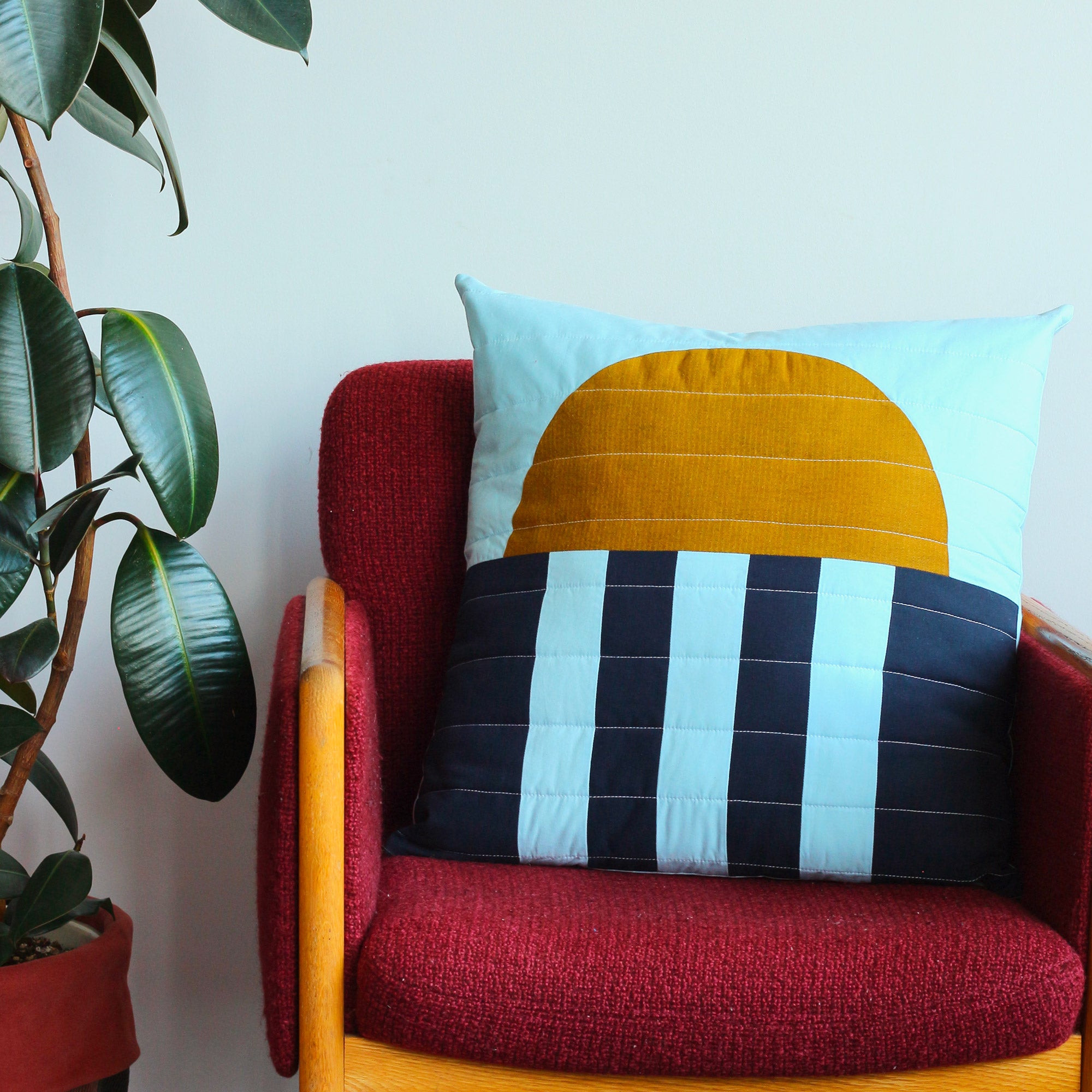Unleash Your Creativity with this Stunning DIY Red Cushion Quilt Kit!