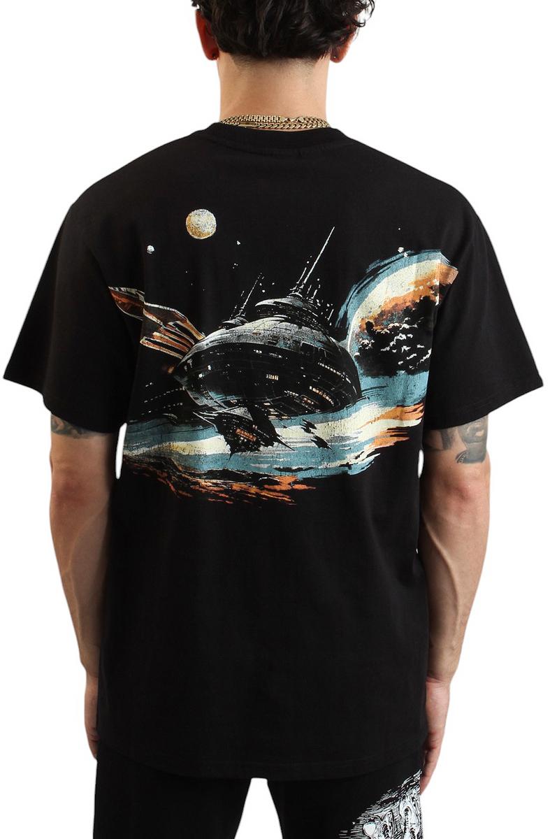 Cosmic Voyager Space Runner T-Shirt