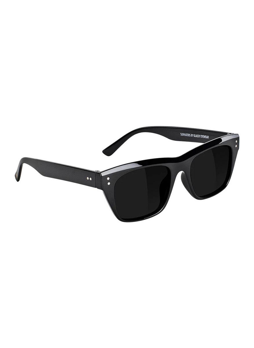 Santos Matte Black Polarized Sunglasses: Block Blue Light & Protect Your Eyes!