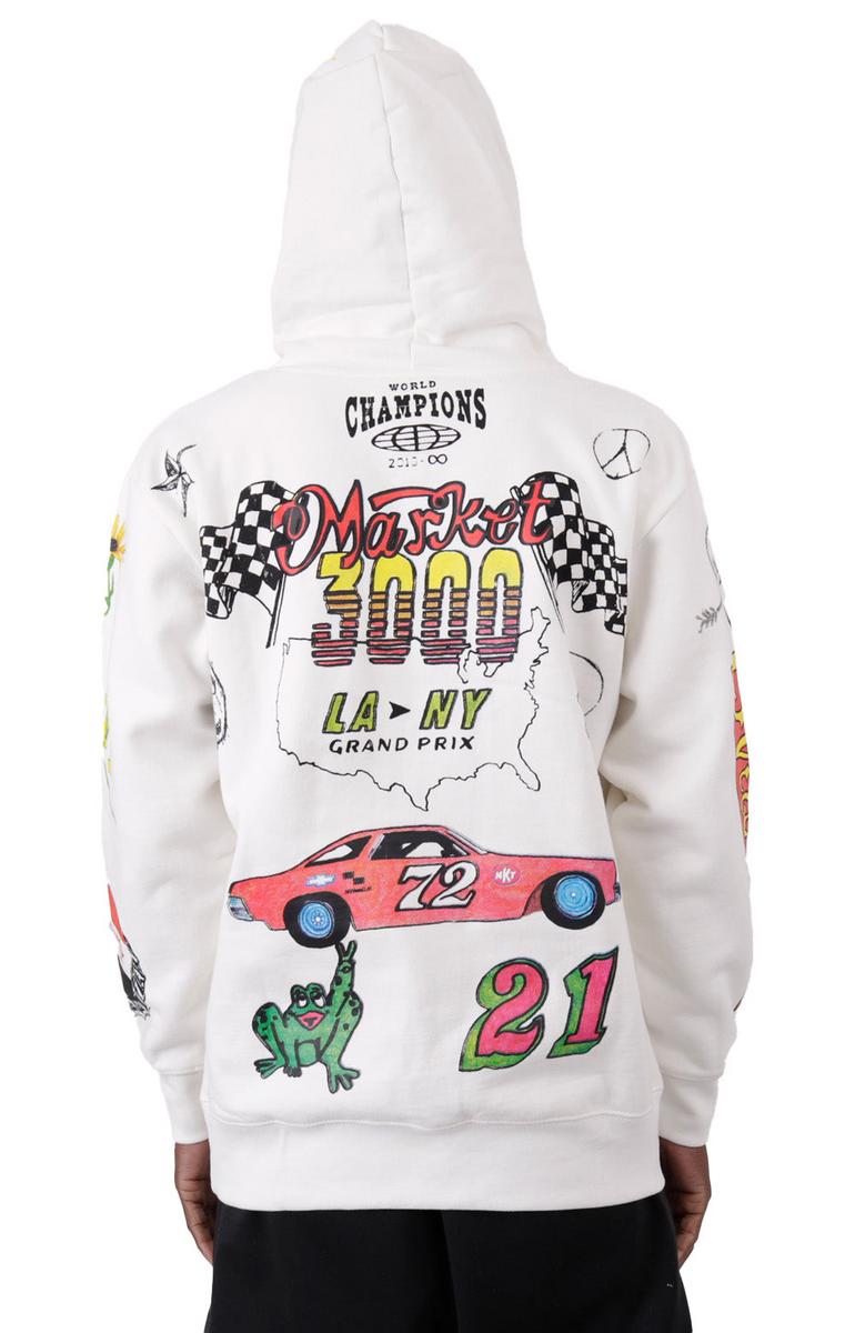 Stunning Custom Hand - Illustrated Varsity Hoodie