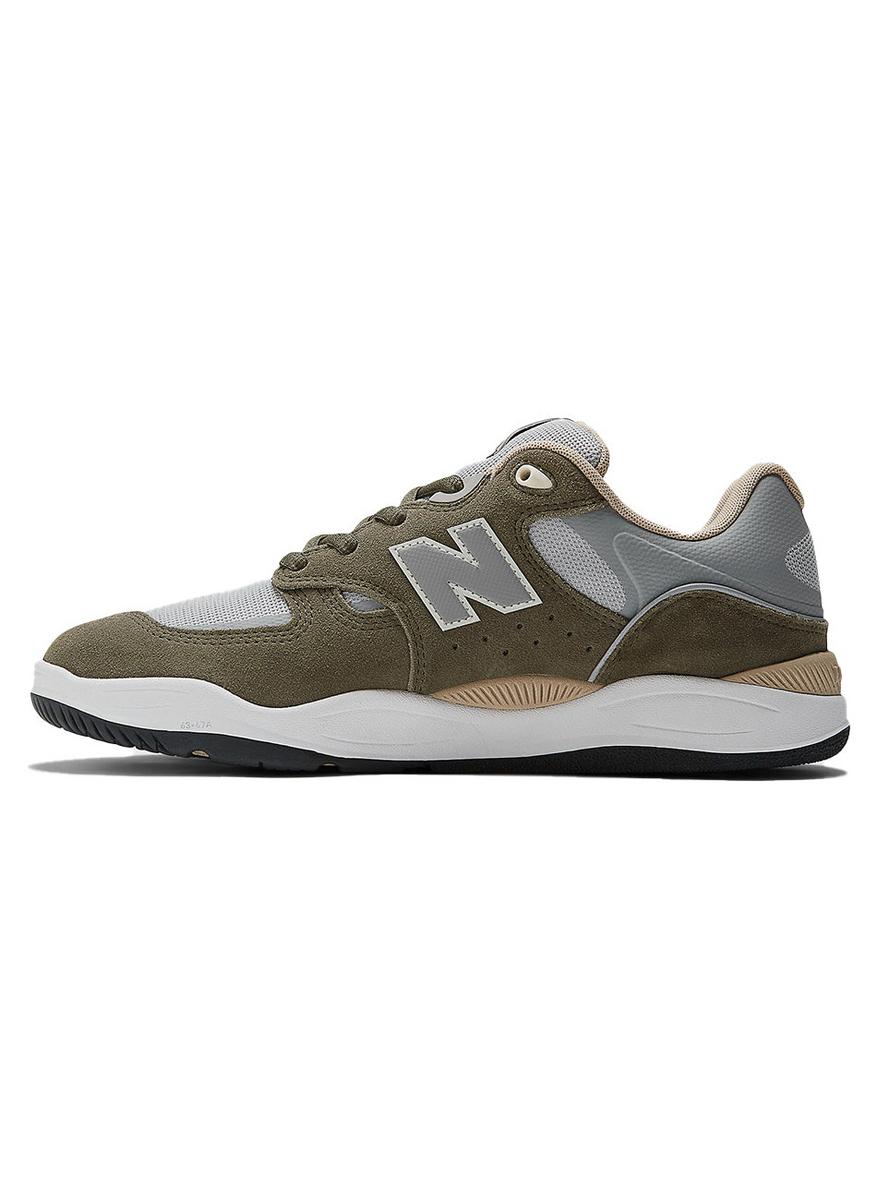 Tiago Lemos Signature Numeric 1010 Skate Shoes - Olive/Grey: Unleash Your Skating Potential!