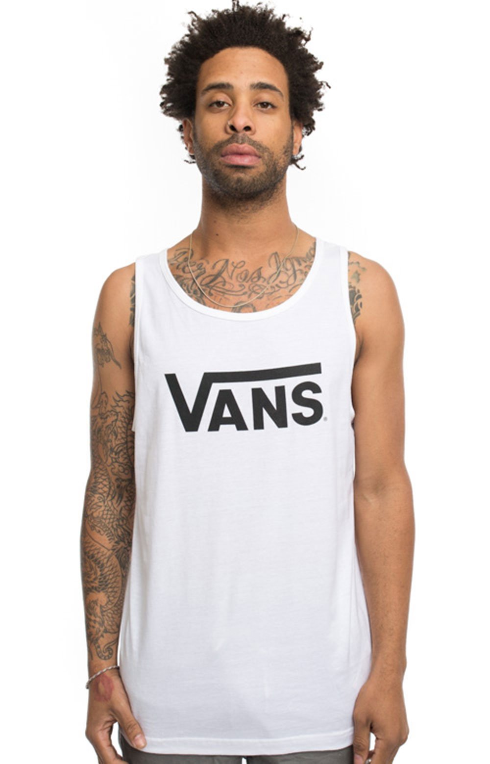 Stylish Vans Retro Tank Top - White/Black: A Must-Have!