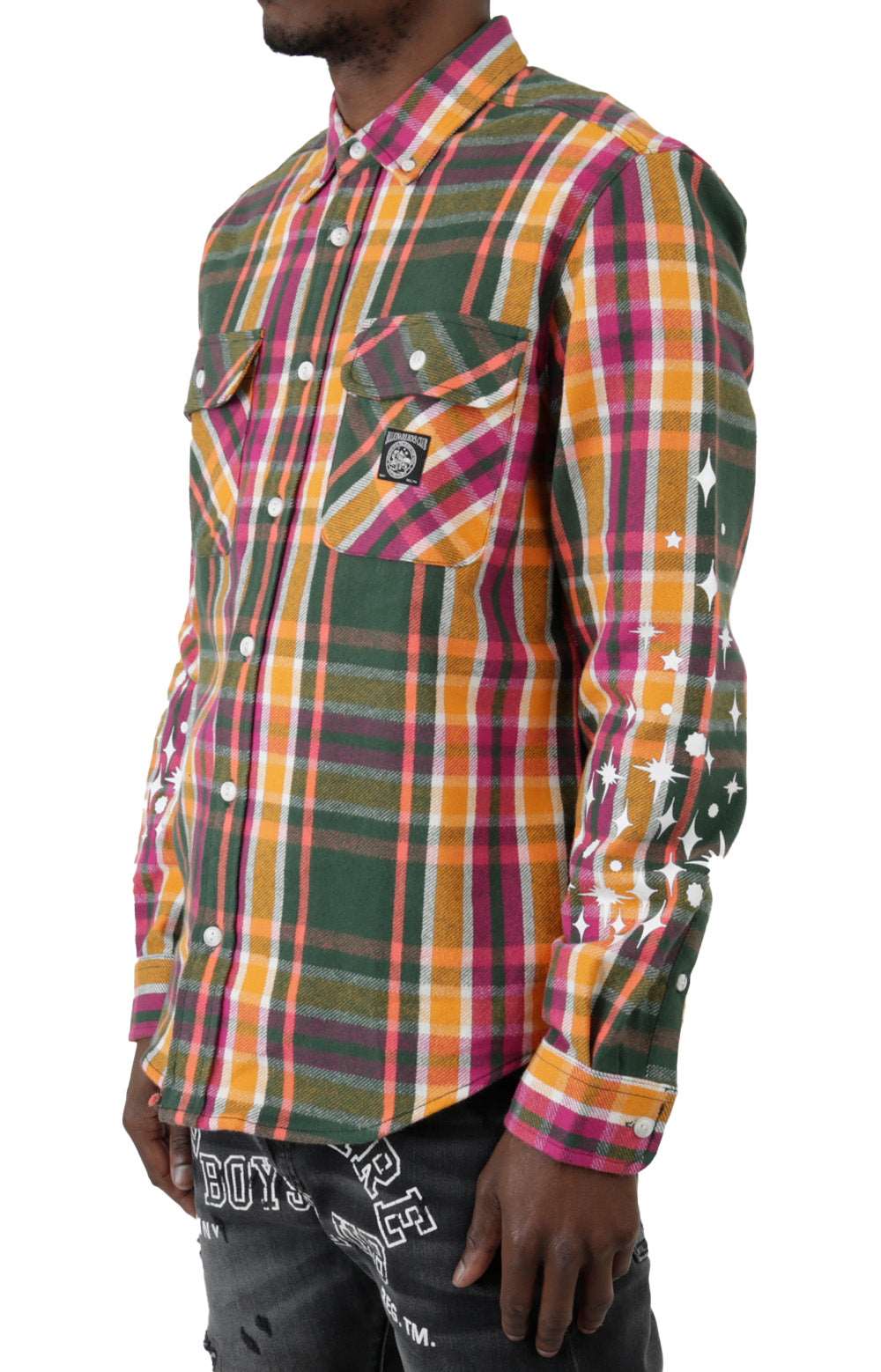 BB Horizon Long Sleeve Woven Shirt - PIneneedle: A Stylish Must-Have