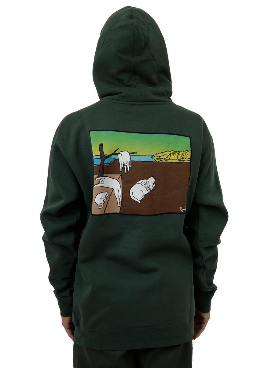 Stunning Nermali Graphic Hoodie in Alpine Green