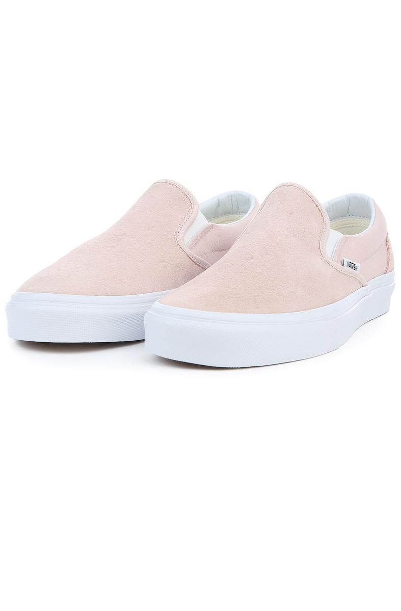 VANS (8F7OT1) Sepia Rose Classic Slip-On Suede Shoes - Irresistible Style!