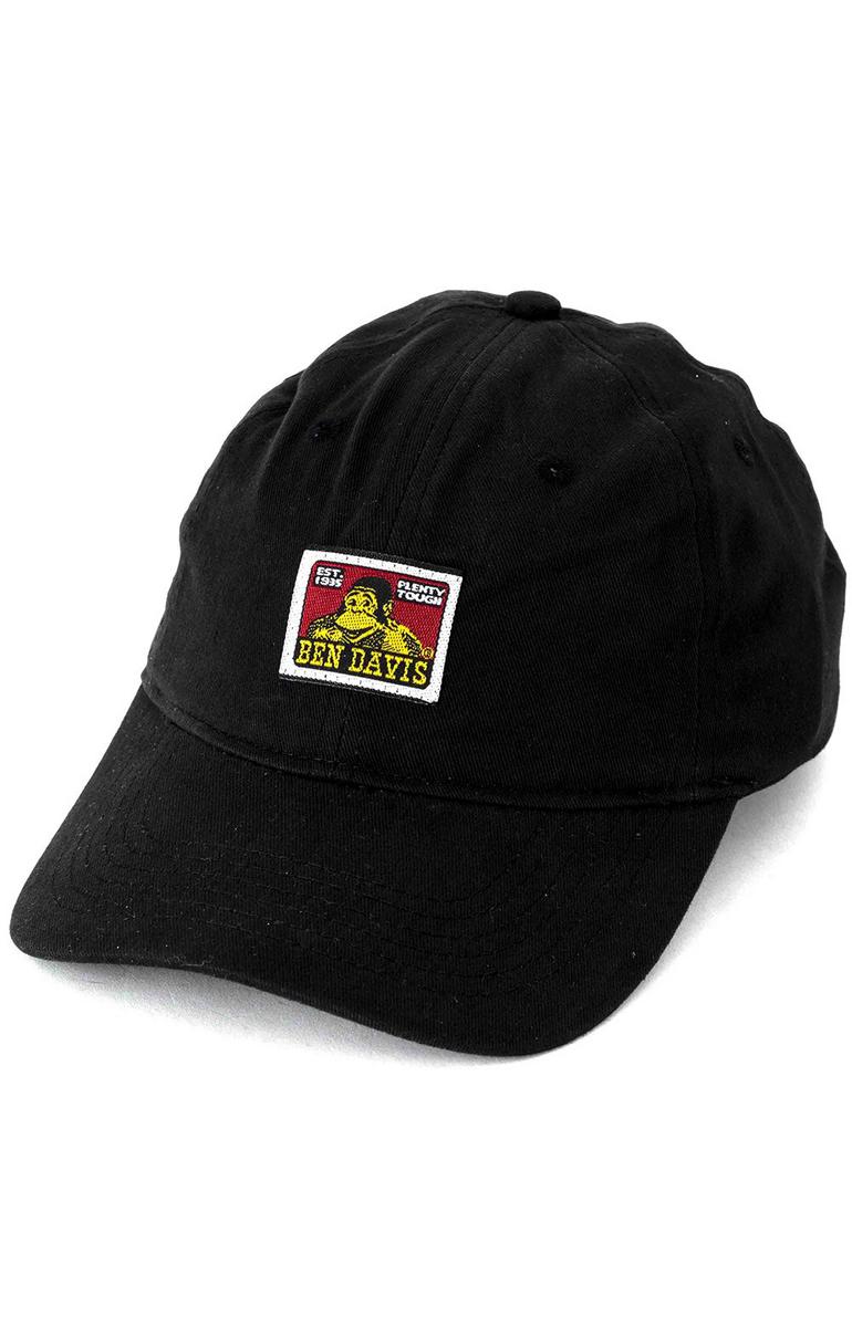 Ben Davis' Stylish Unstructured Black Baseball Cap