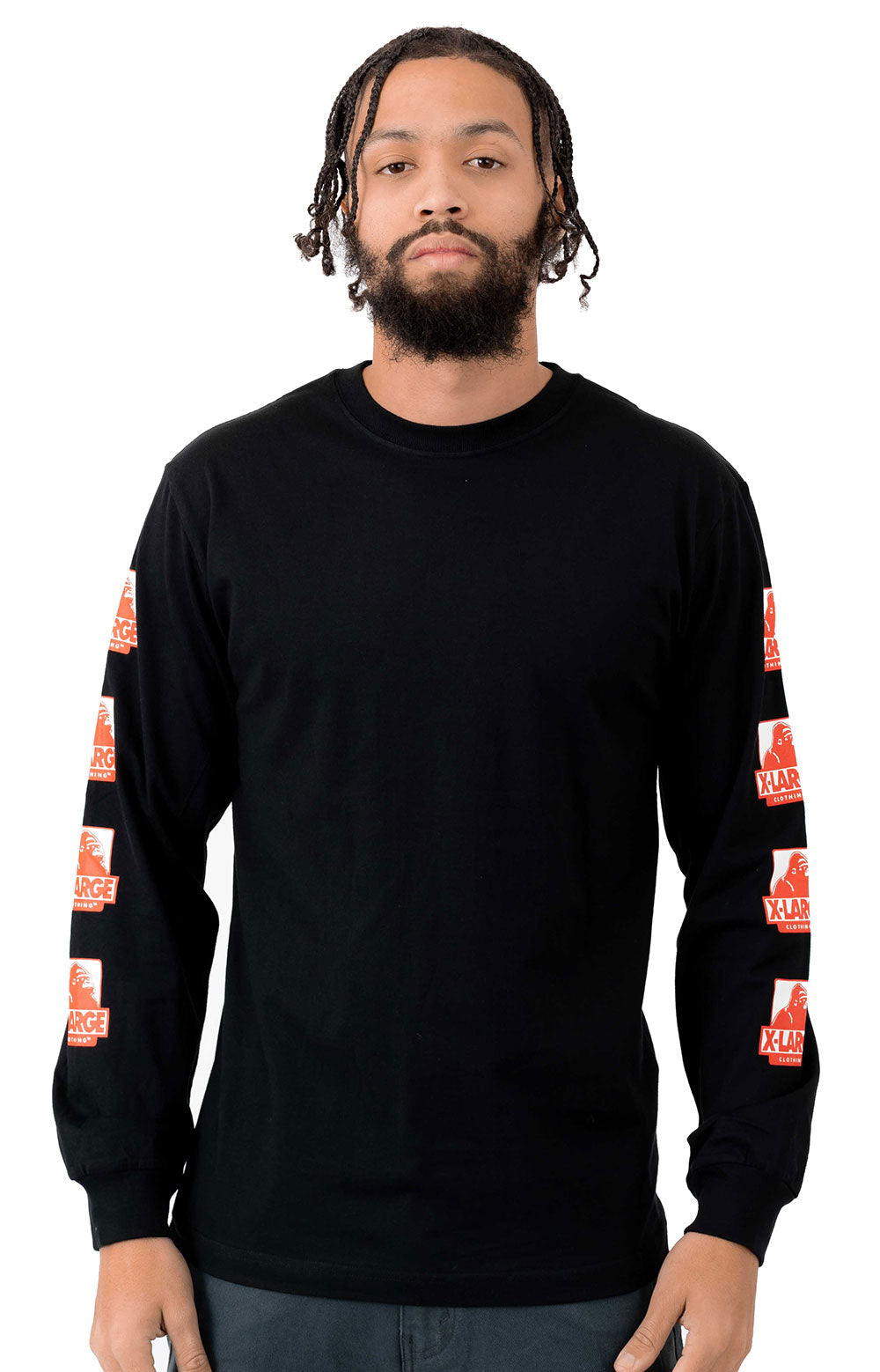 Stunning 2 Tone OG Long-Sleeve Shirt - Classic Black