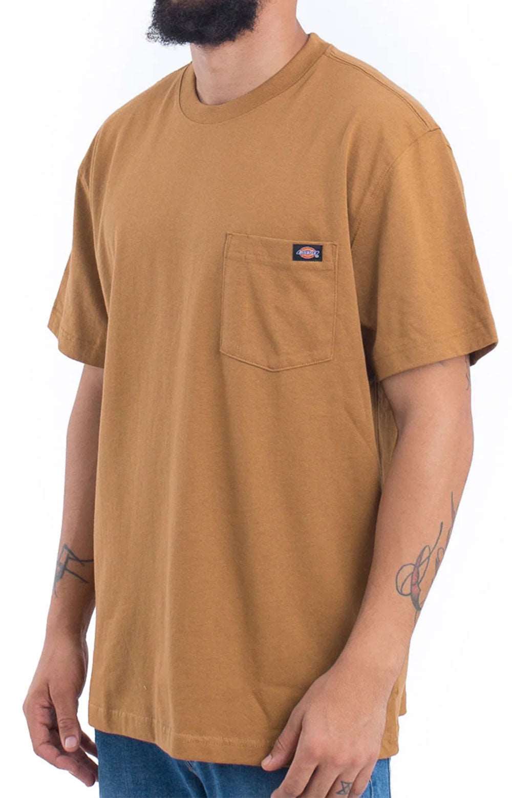 Dickies (WS450BD) S/S Heavyweight Brown Duck T-Shirt - A Must-Have!
